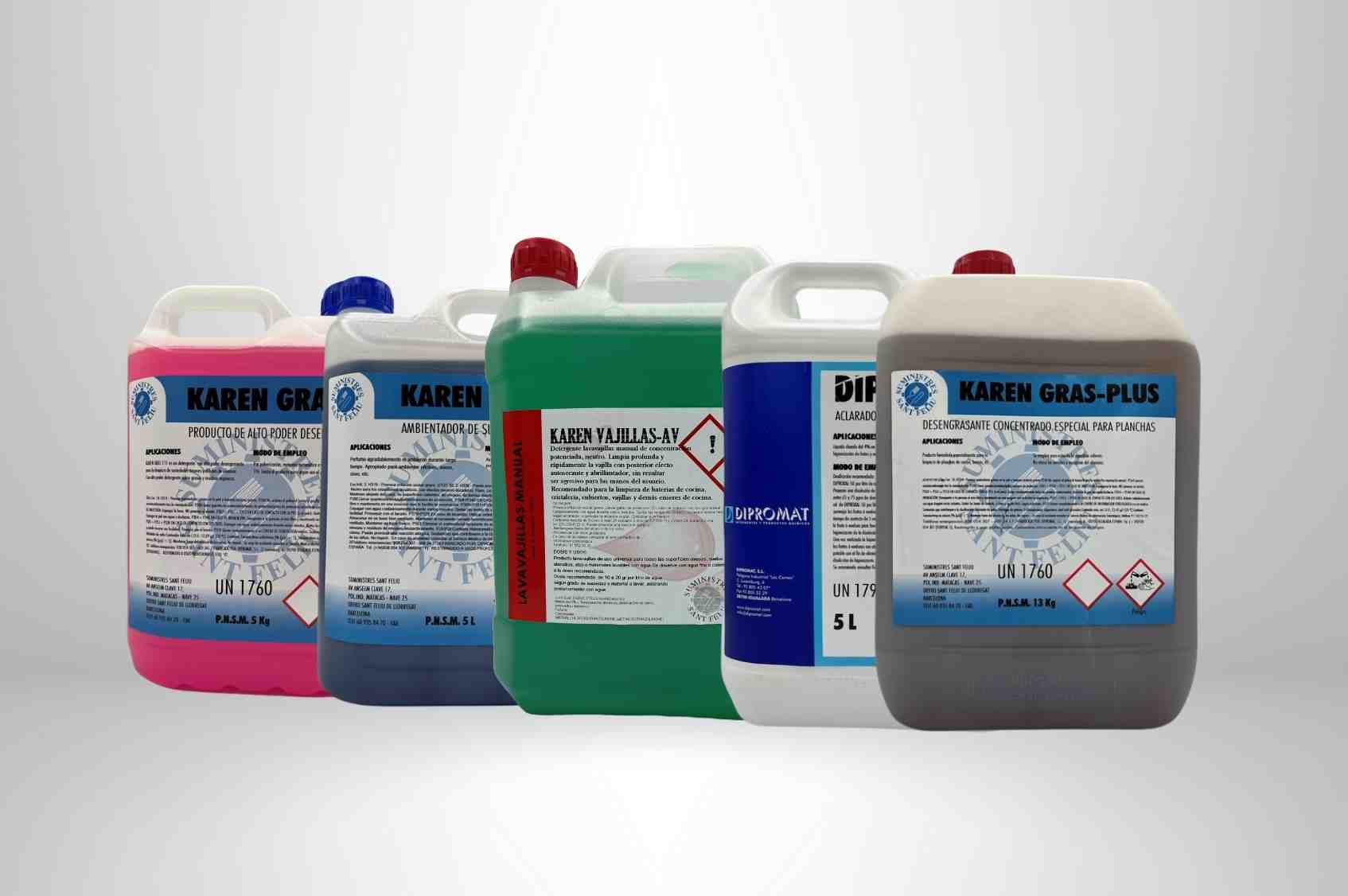 Venta de productos de limpieza industrial